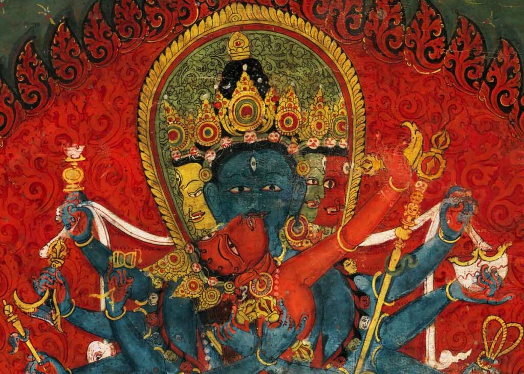 El Vajrayana es uno de los componentes clave del budismo tibetano.