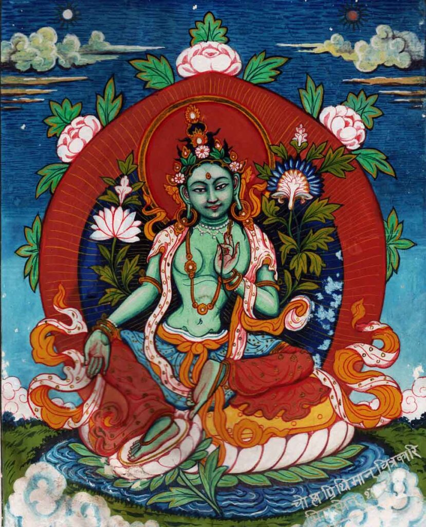 Tara, una de las deidades más veneradas en el hinduismo.