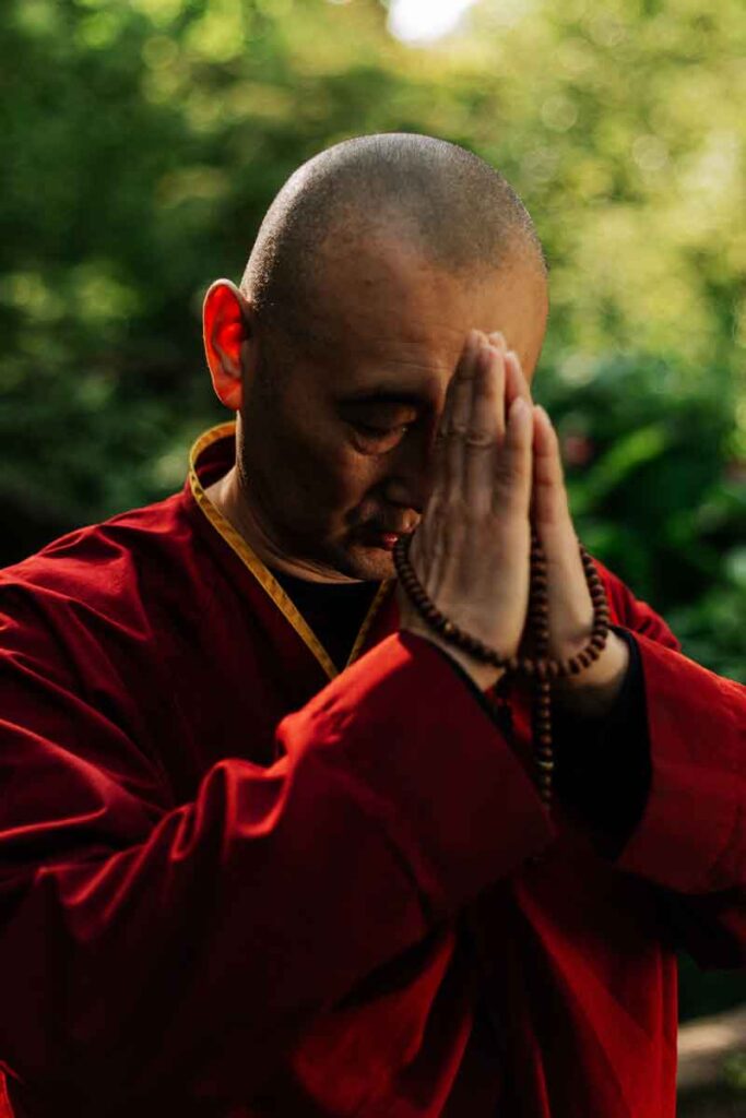 Meditación budista del Tibet o tibetana.
