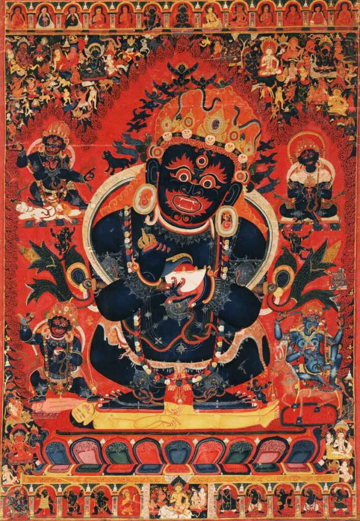 Mitología en el budismo tibetano.