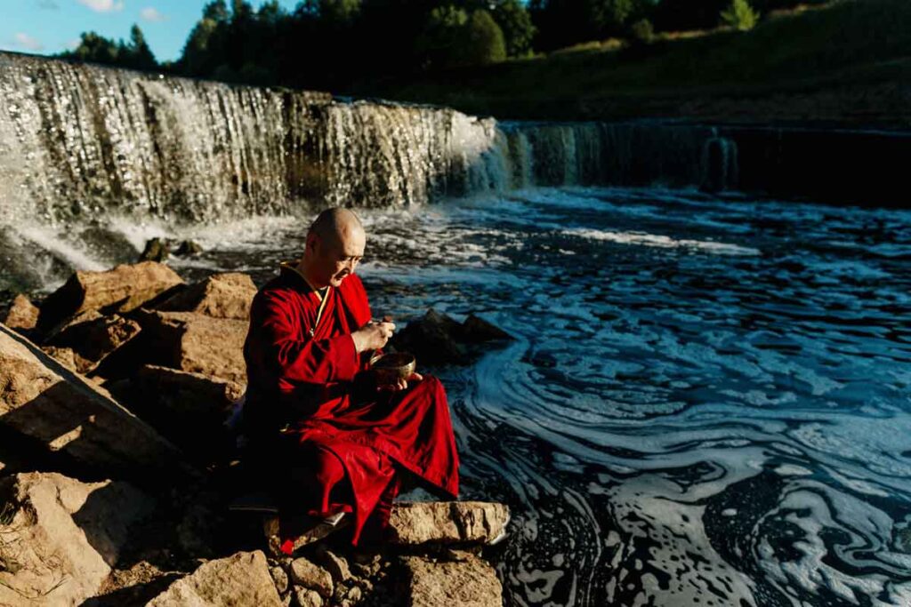 Técnicas de meditación del budismo tibetano. 
