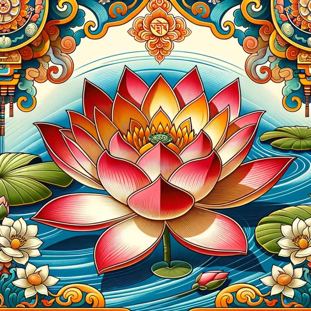 El loto tiene un profundo significado espiritual en el budismo.